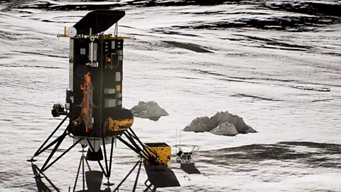 Nokia The Lunar Outpost Mobile Autonomous Prospecting Platform (Mapp) rover will be one element bringing the new communications network to the Moon (Credit: Nokia)