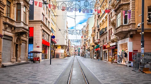 Getty Images Visitors to Istanbul can head to İstiklal Avenue to get their fortune told (Credit: Getty Images)