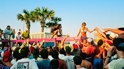 Alamy By 1989, Daytona Beach was attracting more than 500,000 spring break revellers (Credit: Alamy)