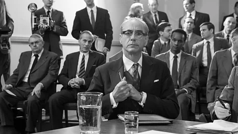 Universal Best supporting actor nominee Robert Downey Jr in Oppenheimer (Credit: Universal)