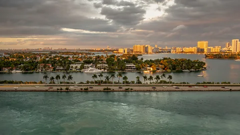 Getty Images Multiple insurance companies have pulled out of Florida, as extreme weather – like flooding and sea level rise – is making the state too costly for insurers (Credit: Getty Images)