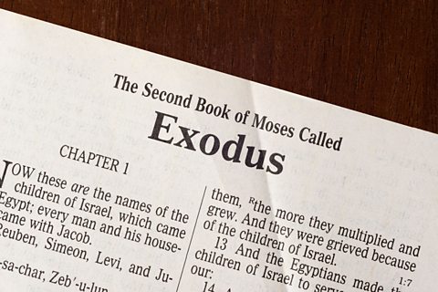 The story of Moses is found in the book of Exodus