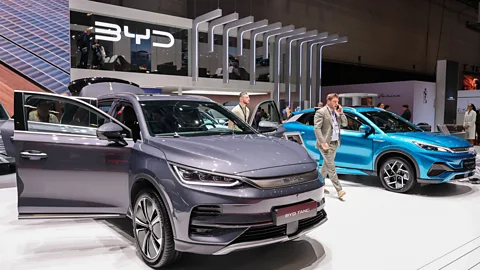 Getty Images Chinese automaker BYD has introduced low-priced EVs that could usher in a turning point for mass adoption should they make it to North America (Credit: Getty Images)