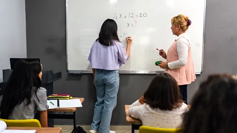 Getty Images Many women are socialised into positions with the highest amount of emotional labour (Credit: Getty Images)