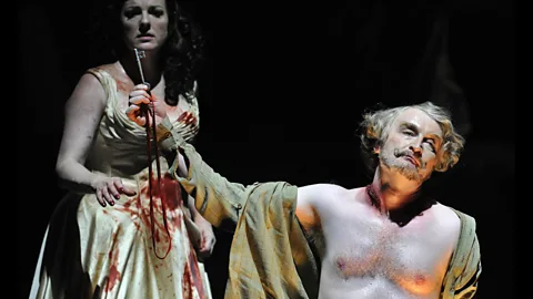 Robbie Jack/Corbis via Getty Images A still from English National Opera's 2009 production of Bartok's Duke Bluebeard's Castle