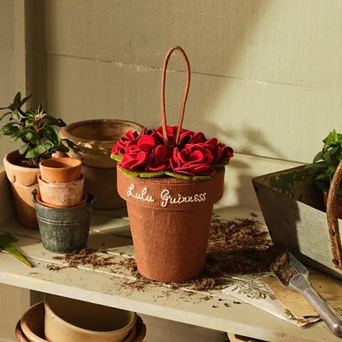 Lulu Guinness Lulu Guinness's Flower Pot Primrose bag chimes with Britain's bucolic mythology (Credit: Lulu Guinness)