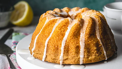 Getty Images Bundt cake with lemon glaze