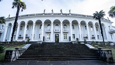 Richard Collett Exterior of Legends Spa Resort in Tskaltubo