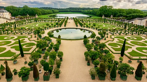 Vladislav Zolotov/Getty Images Visitors to Versailles can admire the formal French gardens before watching equestrian events in the park (Credit: Vladislav Zolotov/Getty Images)