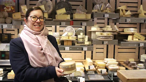 Emily Monaco Jennifer Greco leads small-group cheese tastings most Thursdays and Fridays (Credit: Emily Monaco)