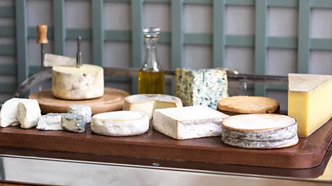 Le Clarence Le Clarence offers a cheese trolley boasting an average of about 10 cheeses at any given time (Credit: Le Clarence)