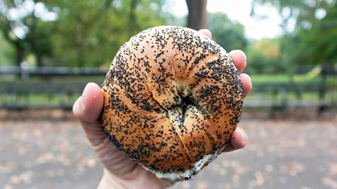 Getty Images Bagel park NYC