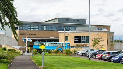 Polmont, the Young Offenders Institute in Scotland