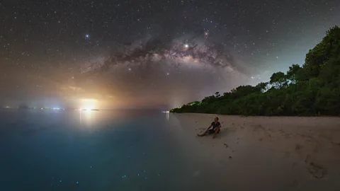 Petr Horalek For your best chance of seeing the Sea of Stars, head to islands with minimal light pollution on the beach (Credit: Petr Horalek)