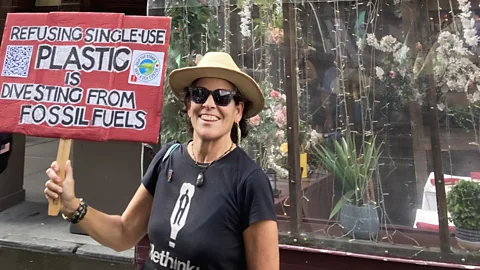 The Last Plastic Straw Caption: In 2011, Jackie Nuñez set up The Last Plastic Straw campaign in a bid to end single use plastics (Credit: The Last Plastic Straw)