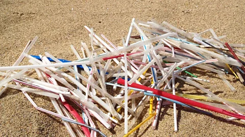 Jackie Nuñez Straws have consistently topped the list of items collected during beach cleans – until now (Credit: Jackie Nuñez)