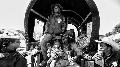 Alamy Black cowboy culture, which is very much ingrained in the culture and history of Texas, was integral to shaping the American West (Credit: Alamy)