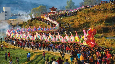 Longyan aUGGp Longyan geopark helps preserve the living traditions of the Hakka culture as well as several endemic species (Credit: Longyan aUGGp)