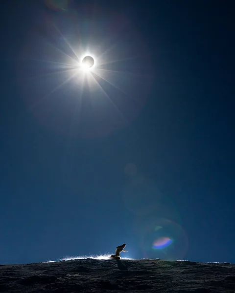 Jamie Walter/@jwalter1337 Sugarloaf Mountain ski resort is located in a vast wilderness region ideal for eclipse viewing (Credit: Jamie Walter/@jwalter1337)