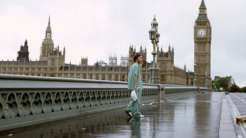 Alamy Garland's first film as screenwriter, 28 Days Later, showed his propensity for exploring perilous future scenarios (Credit: Alamy)