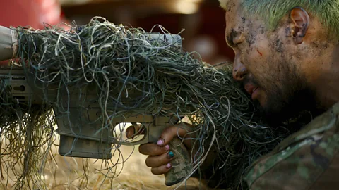 A24 Civil War's imagery of a militarised US is deeply unsettling (Credit: A24)