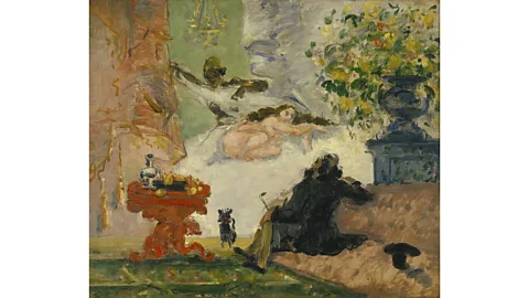 Getty Images Cézanne's A Modern Olympia (1874) was painted in response an 1863 painting by Manet that had caused a scandal at the 1865 state-run Salon (Credit: Getty Images)