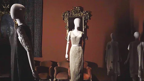 Pomona Pictures Fortuny's Delphos dress is an iconic piece that became world famous (Credit: Pomona Pictures)