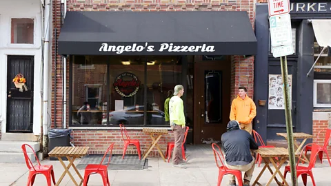 Alamy Newcomer Angelo's Pizzeria is run by a master baker who grew up on local cheesesteaks (Credit: Alamy)