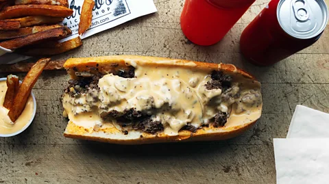 Josh Thornton Some of the most popular cheesesteaks get all the love, but Pappas has a few under-the-radar favourites, like the sandwich at Woodrow's Sandwich Shop (Credit: Josh Thornton)