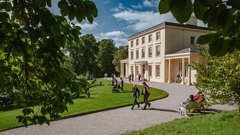 Alamy Agatha Christie's 18th-Century home is open to the public, but also contains a private apartment (Credit: Alamy)