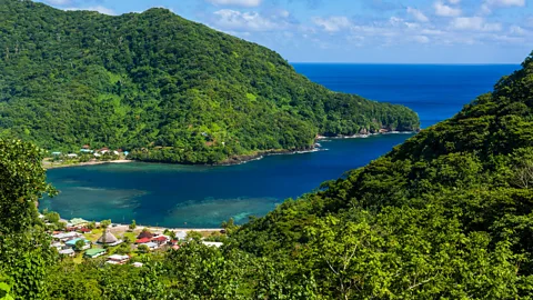 Alamy View of National Park of American Samoa, Tutuila island