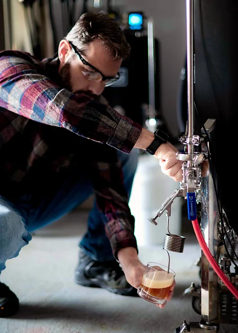 Sara Herkes Photography and Design LLC Travis Rupp created a line of ancient rebrews earning him the tag of The Beer Archaeologist (Credit: Sara Herkes Photography and Design LLC)