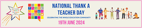 Send a free personalised thank you card with Thank a Teacher Day 2024.