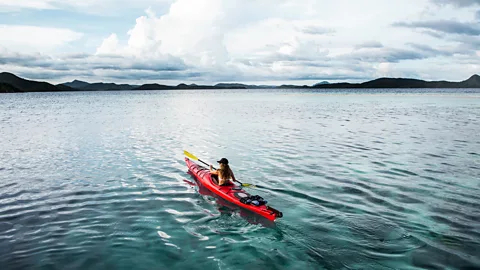 Getty Images The key to biophilia is being present in the moment and opening your senses to what is around you (Credit: Getty Images)