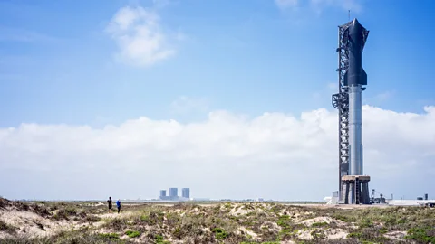 Getty Images SpaceX's Starship is another US spacecraft which the US space industry could one day use (Credit: Getty Images)