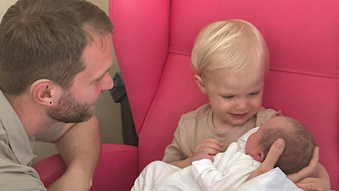 Ross’ story: Being a dad-of-two with hearing loss