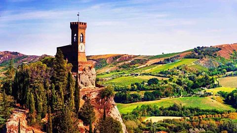 Alamy Look beyond Emilia-Romagna's postcard medieval cities to discover its rolling hills and rugged mountain landscapes (Credit: Alamy)
