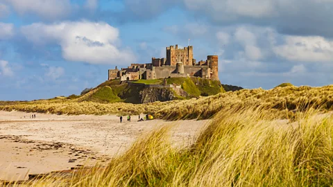 Getty Images Lindisfarne Castle was built as a defence against the Scots (Credit: Getty Images)