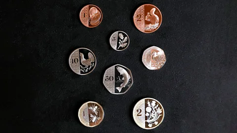 Getty Images New collection of British coins unveiled by the Royal Mint in 2024(Credit: Getty Images)