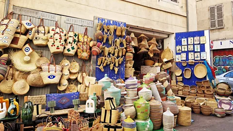 Pauline Coutant There's certainly room in your suitcase for some of the handicrafts and herbs to be found along Rue d'Aubagne (Credit: Pauline Coutant)