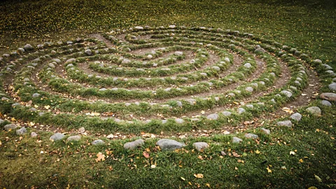 Getty Images Labyrinth walking has experienced a revival in recent years (Credit: Getty Images)