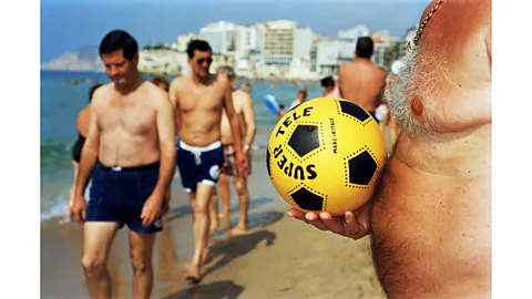 Martin Parr Images from the 2013 series Life's a Beach are among the works currently on display at MUDEC's retrospective, Martin Parr: Short & Sweet (Credit: Martin Parr)