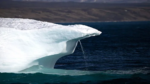 Getty Images The acceleration of melting of the ice sheets in Greenland may eventually alter the circulation of ocean currents (Credit: Getty Images)