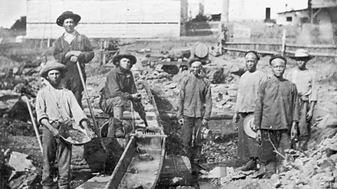 Alamy Many Chinese people originally immigrated to California during the Gold Rush in the late 1840s (Credit: Alamy)