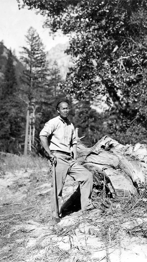 US Geological Survey Tie Sing was known as one of California's greatest "backcountry" chefs (Credit: US Geological Survey)