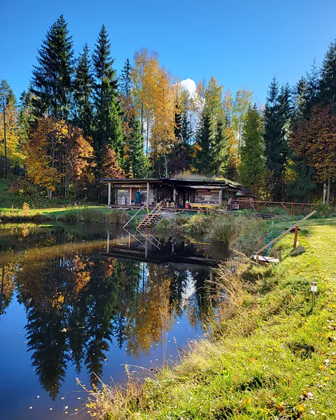 Veeroja Mooska Smoke Sauna is located in Estonia's south-eastern corner, about 20km from the Russian border (Credit: Veeroja)