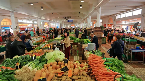 Alamy At Marché Forville market, visitors can savour the sights and aromas of everyday Cannes life (Credit: Alamy)