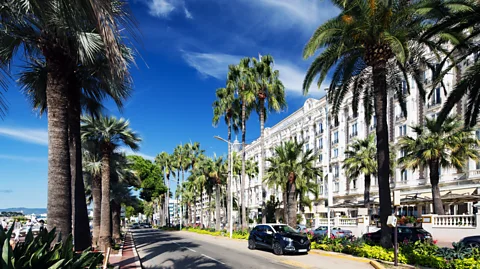 Getty Images Cannes' Le Croisette promenade is its most popular – and luxurious – stroll (Credit: Getty Images)