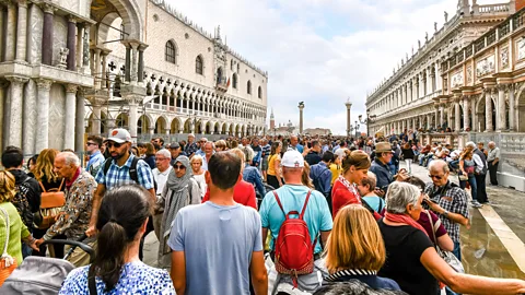 Getty Images Venice has become the first city in the world to charge daytripper visitor fees (Credit: Getty Images)