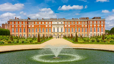 Getty Images Hampton Court Palace is a popular Bridgerton filming location (Credit: Getty Images)
